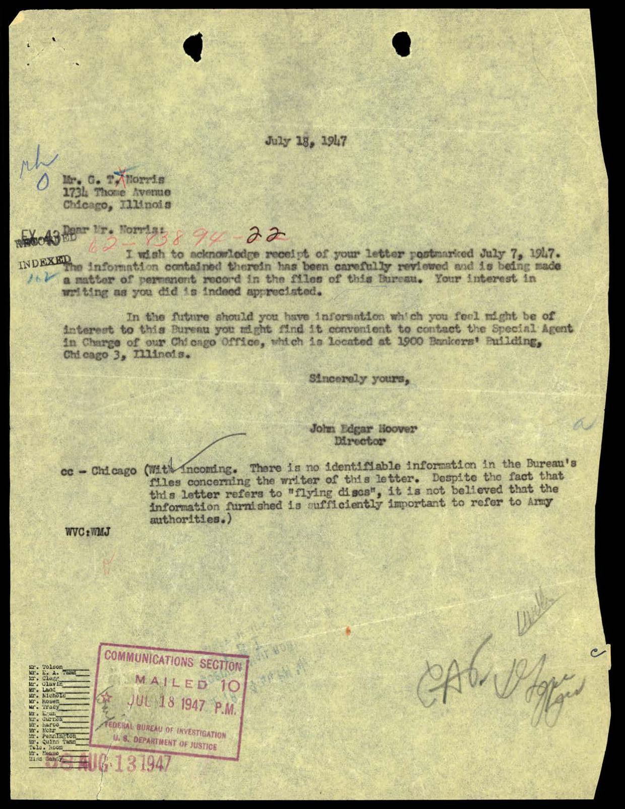 65 HS1-834228961 62-HQ-83894 Section 1 — page 81