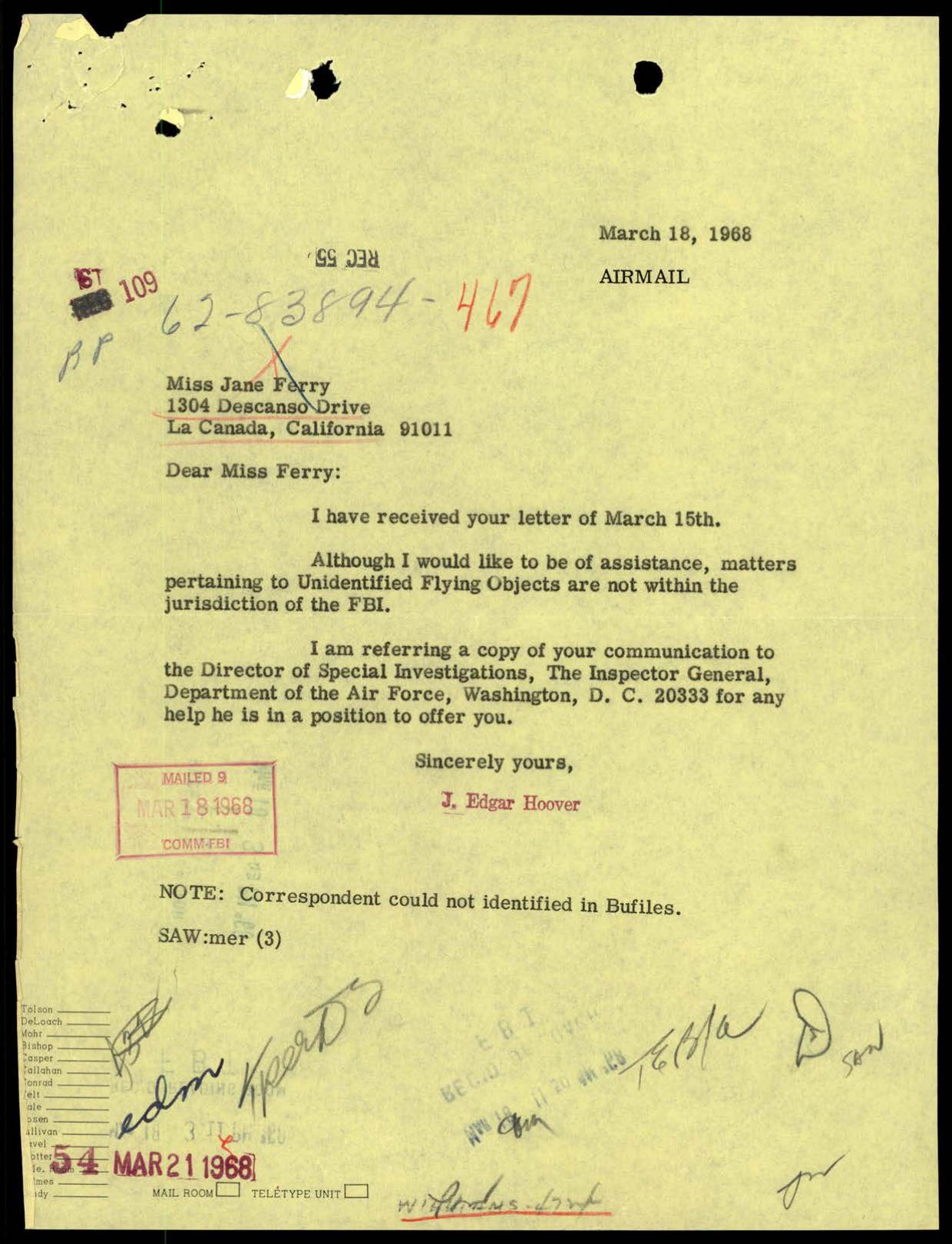65 HS1-834228961 62-HQ-83894 Section 10 — page 121