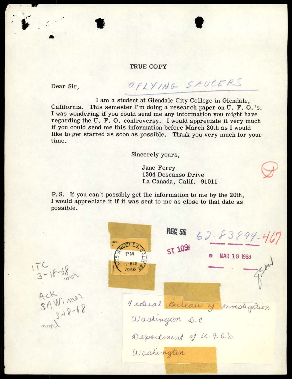 65 HS1-834228961 62-HQ-83894 Section 10 — page 123