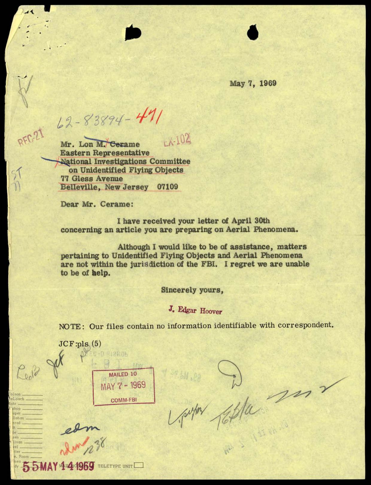 65 HS1-834228961 62-HQ-83894 Section 10 — page 132