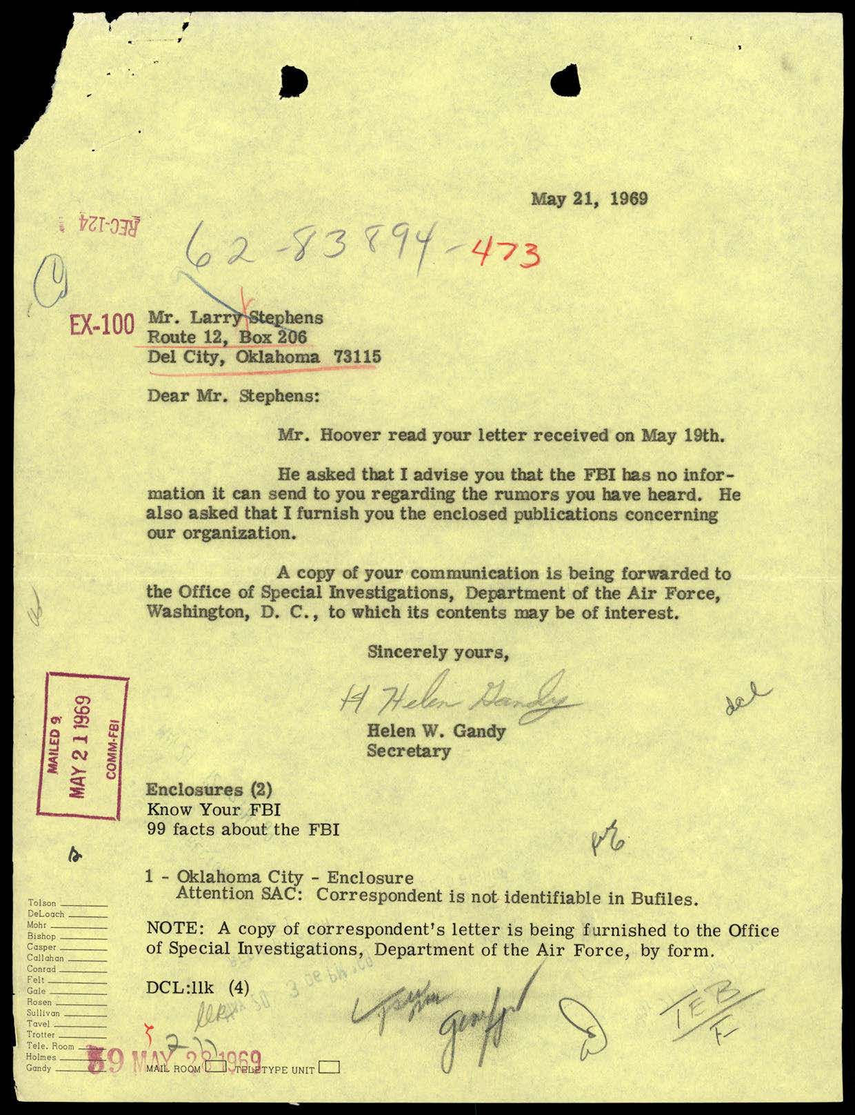 65 HS1-834228961 62-HQ-83894 Section 10 — page 138