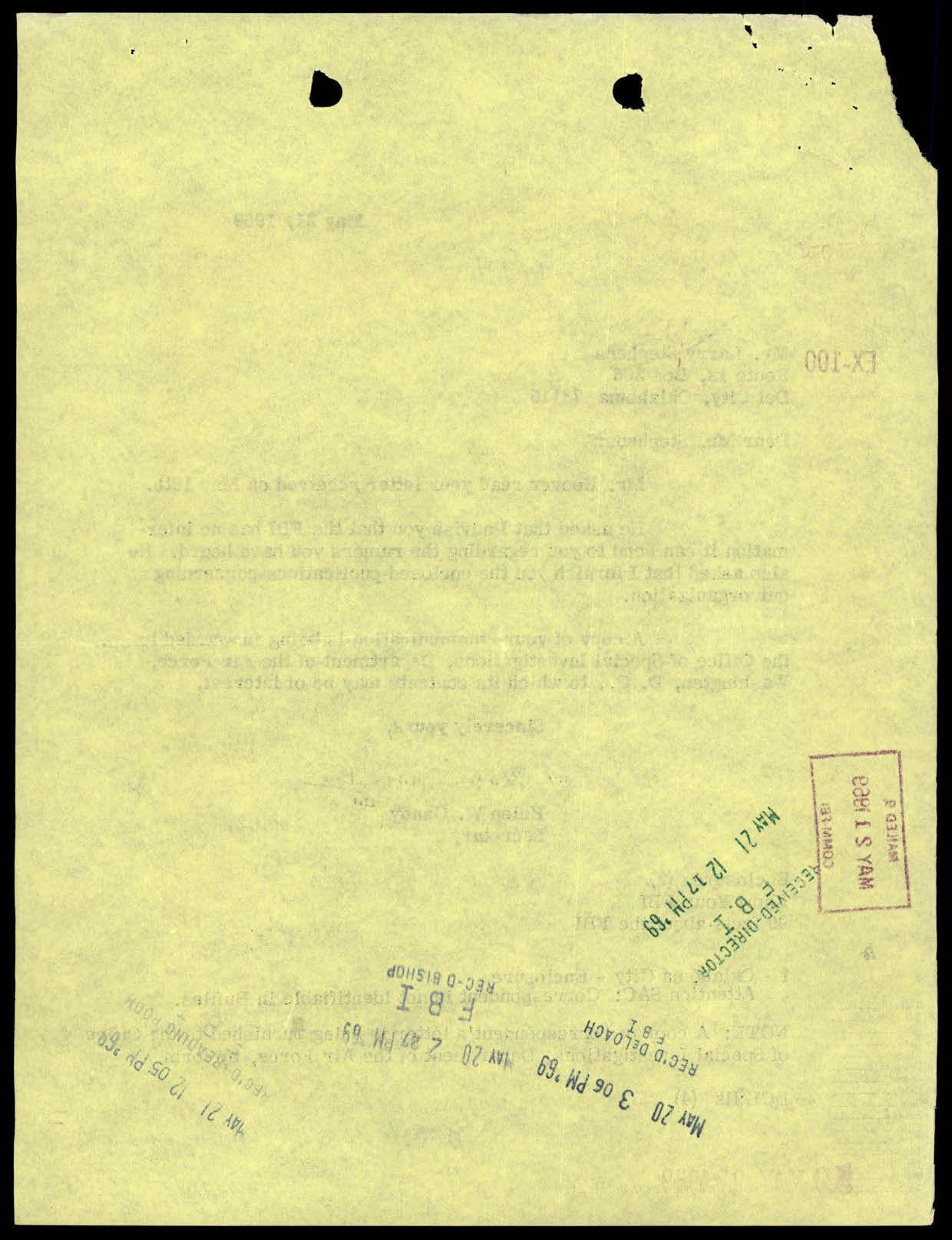 65 HS1-834228961 62-HQ-83894 Section 10 — page 139