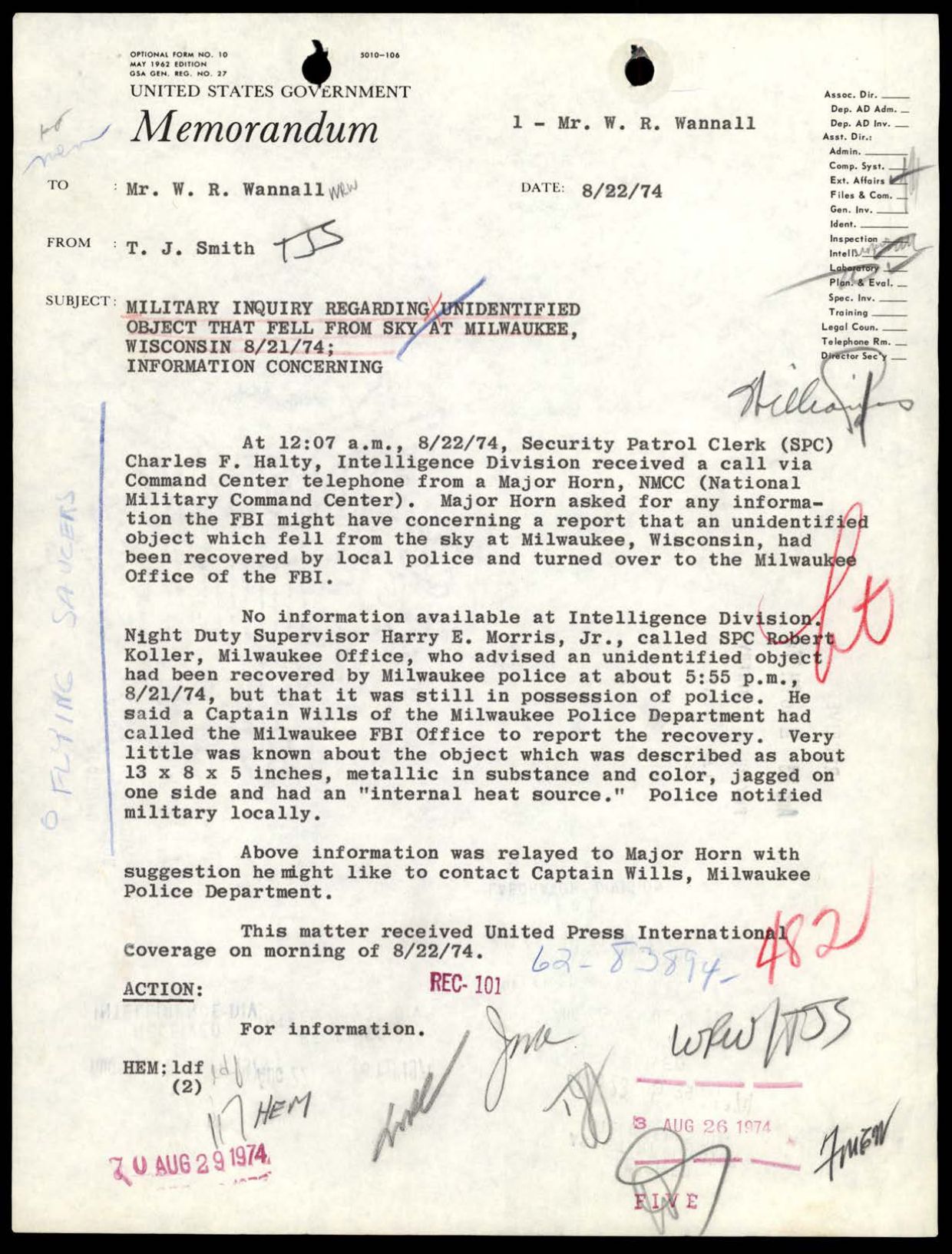65 HS1-834228961 62-HQ-83894 Section 10 — page 172