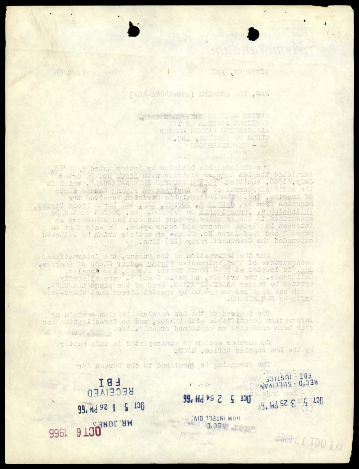 65 HS1-834228961 62-HQ-83894 Section 10 — page 19