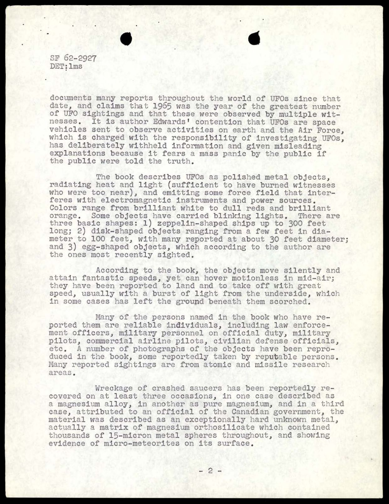 65 HS1-834228961 62-HQ-83894 Section 10 — page 27