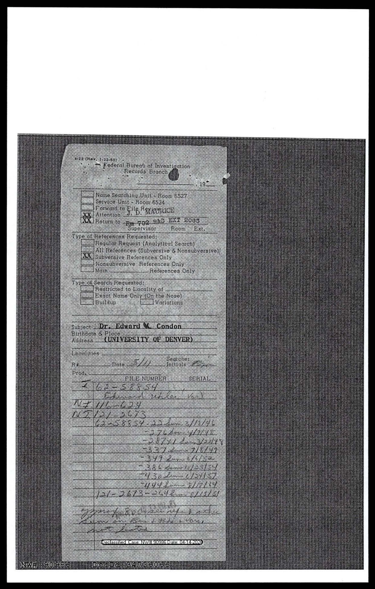 65 HS1-834228961 62-HQ-83894 Section 10 — page 60