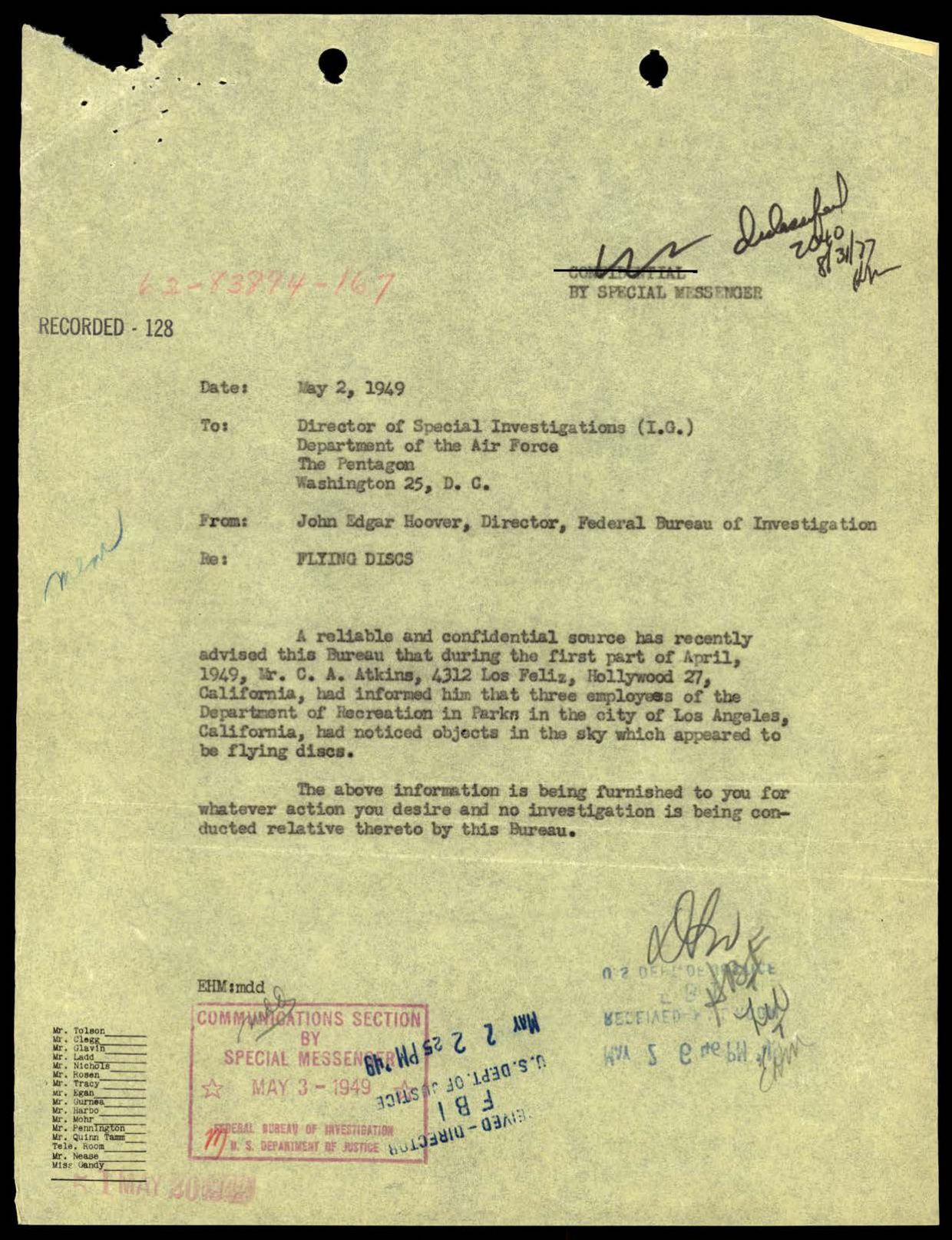 65 HS1-834228961 62-HQ-83894 Section 4 — page 139