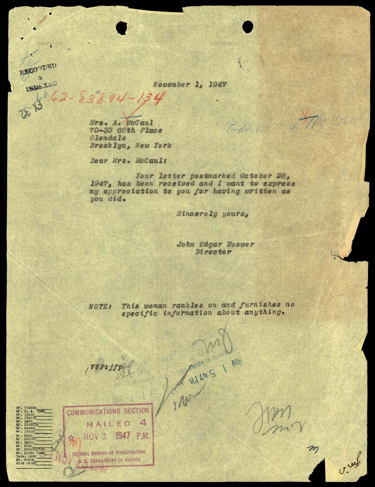 65 HS1-834228961 62-HQ-83894 Section 4 — page 14