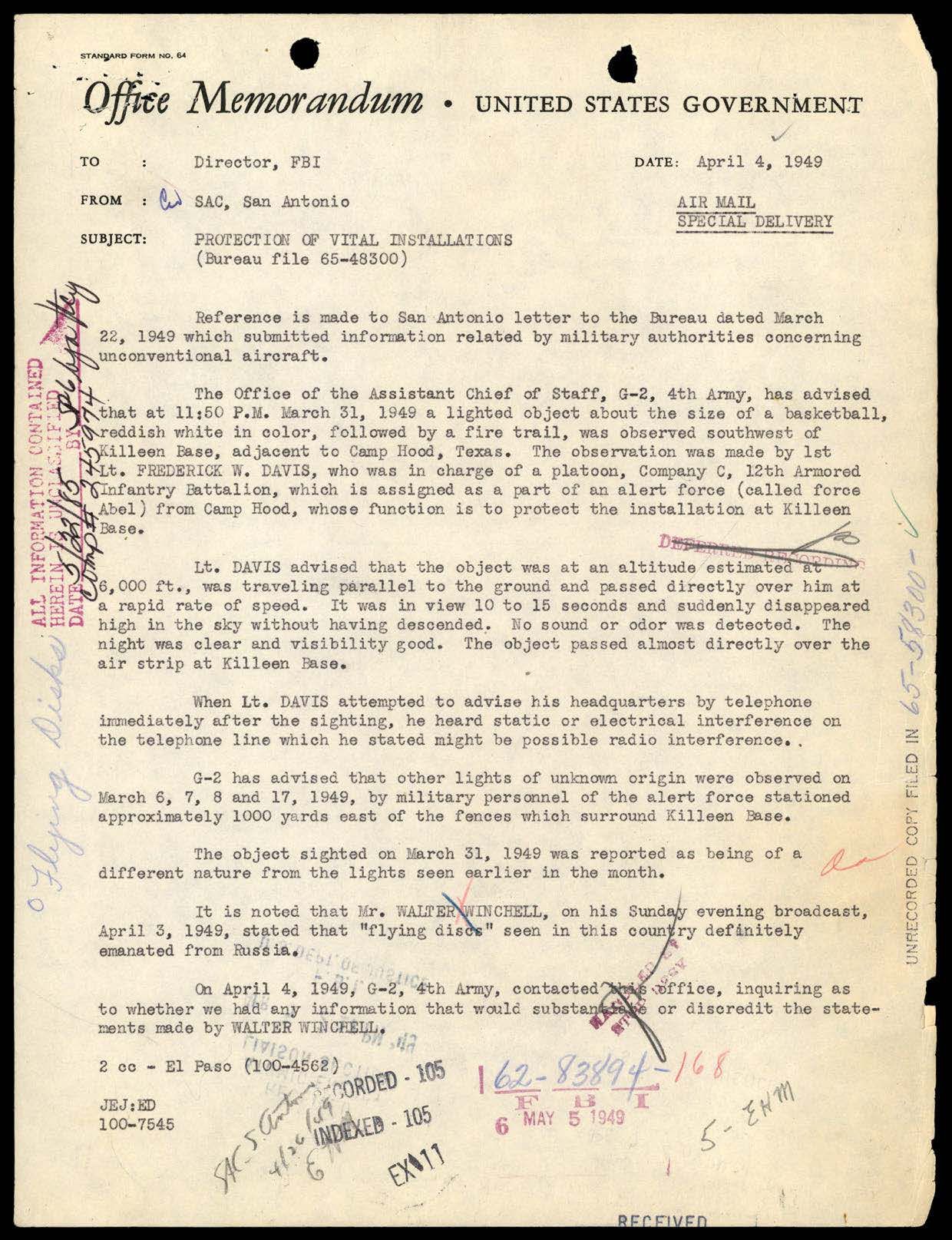 65 HS1-834228961 62-HQ-83894 Section 4 — page 145