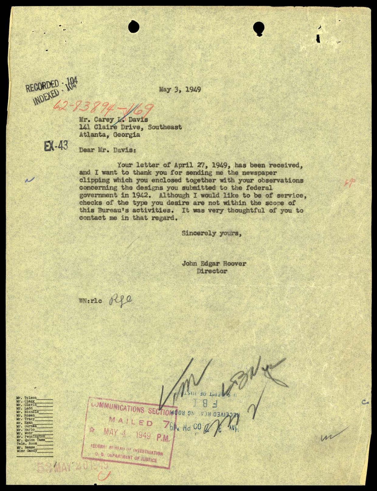 65 HS1-834228961 62-HQ-83894 Section 4 — page 148