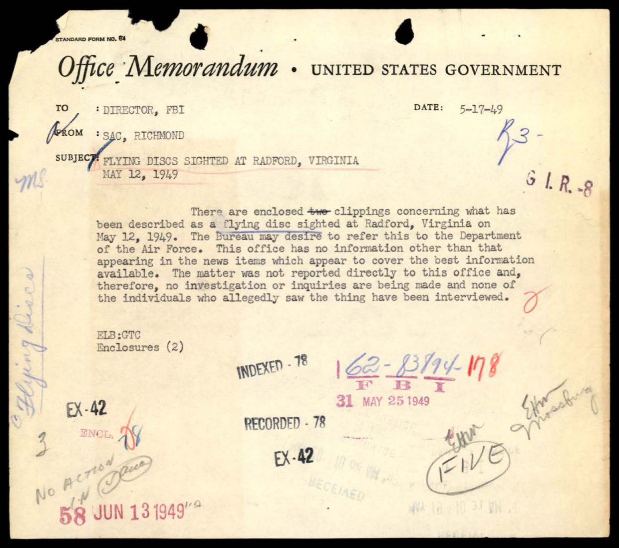 65 HS1-834228961 62-HQ-83894 Section 4 — page 187