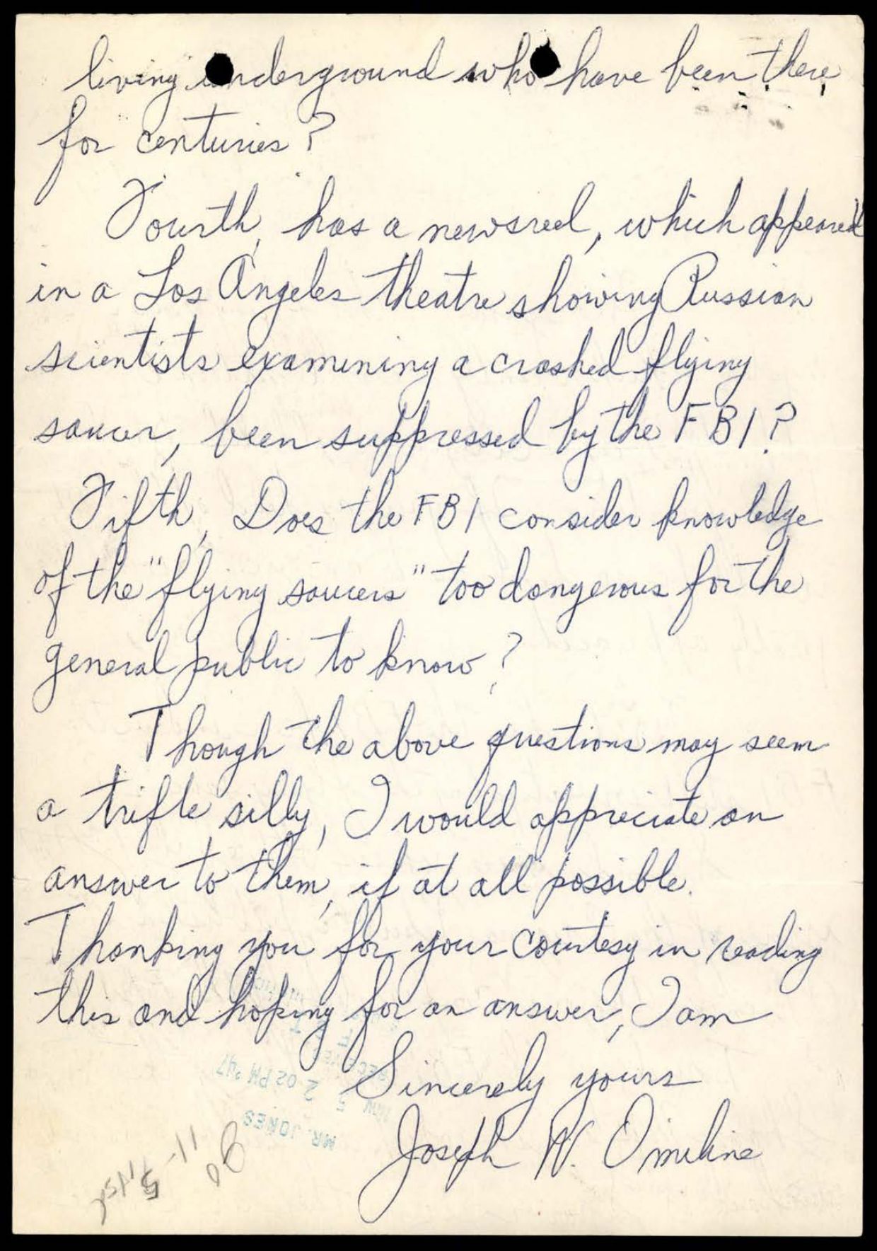 65 HS1-834228961 62-HQ-83894 Section 4 — page 19
