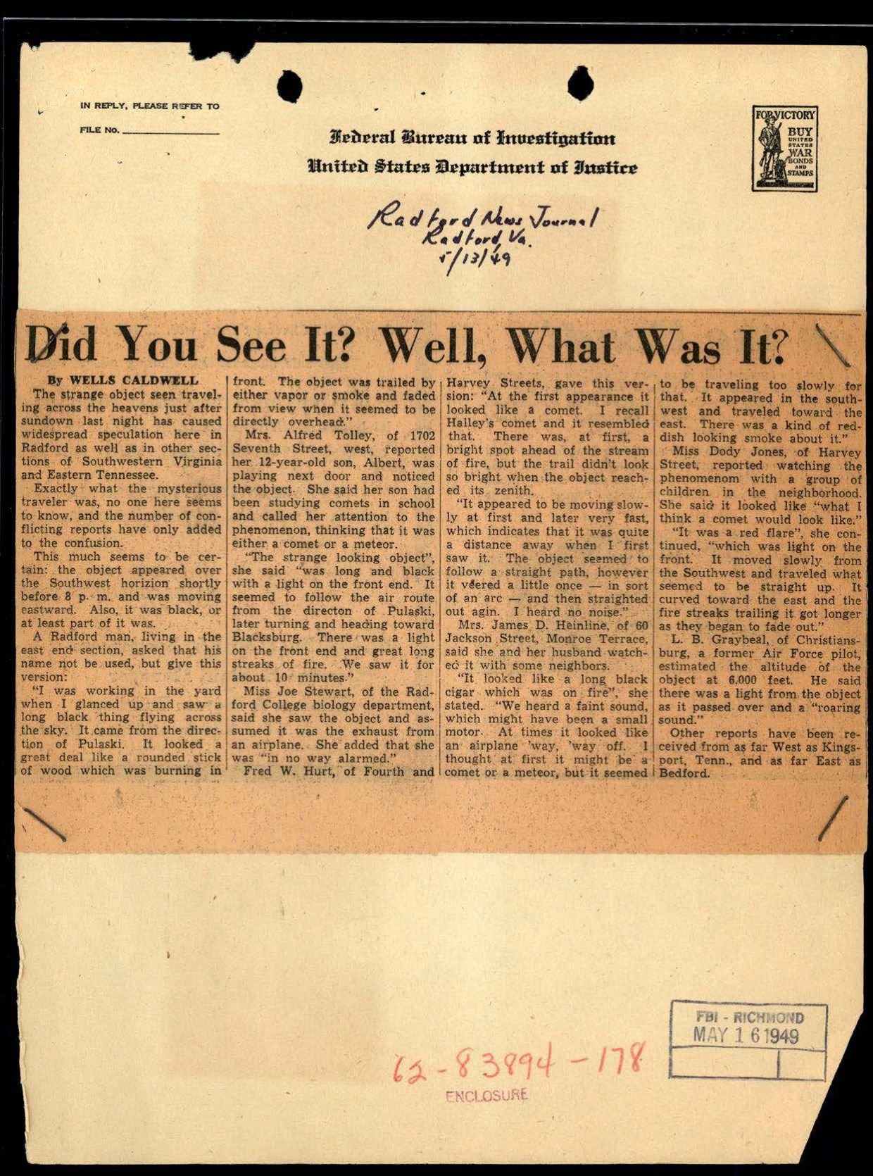 65 HS1-834228961 62-HQ-83894 Section 4 — page 192