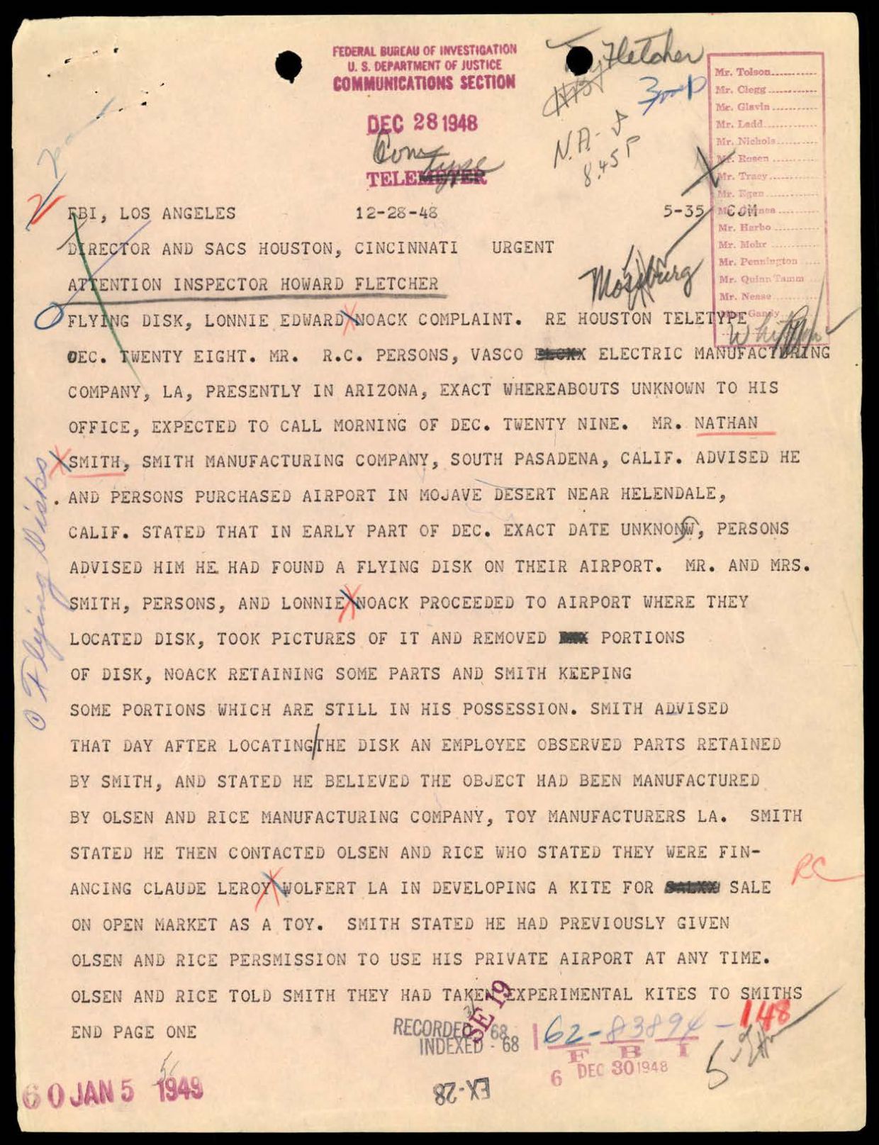 65 HS1-834228961 62-HQ-83894 Section 4 — page 66