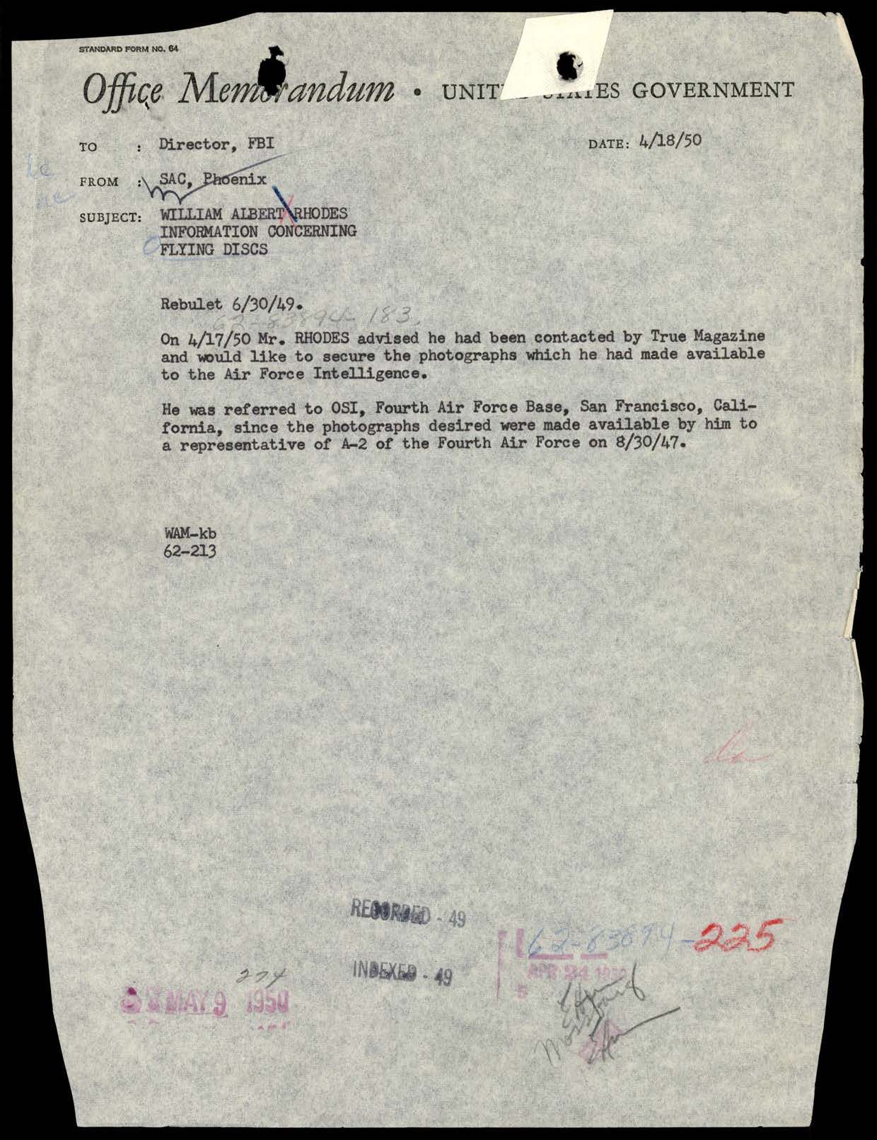 65 HS1-834228961 62-HQ-83894 Section 5 — page 119