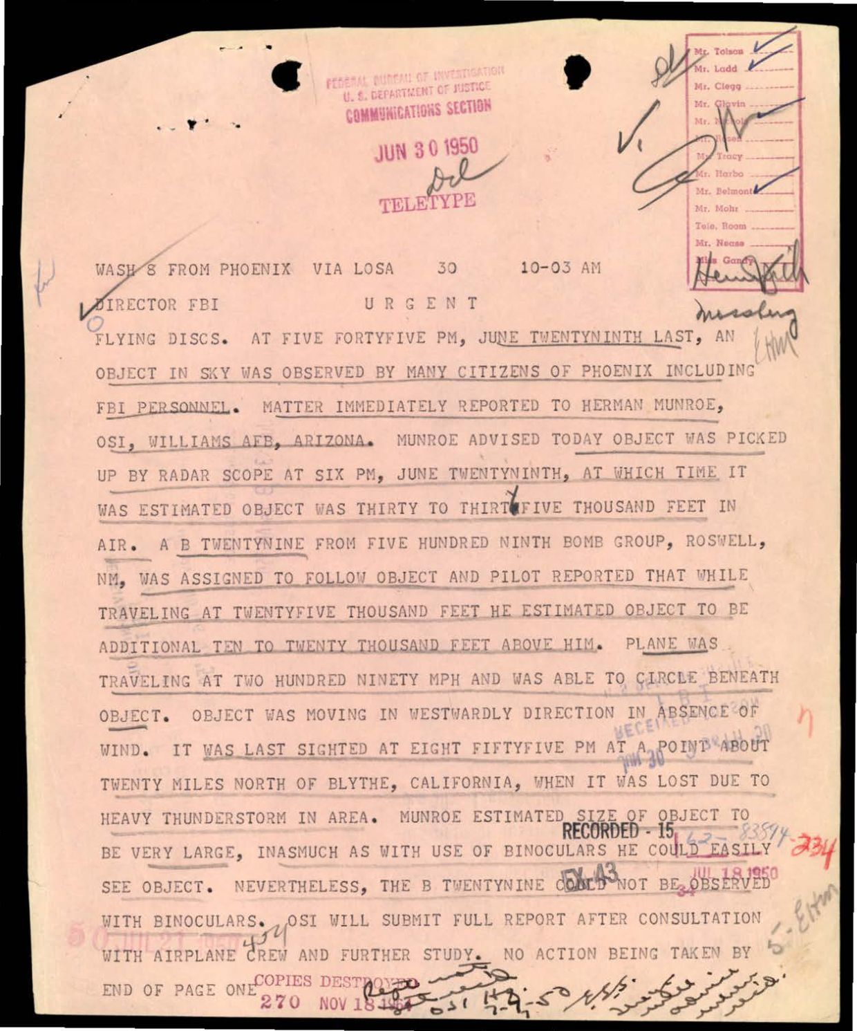 65 HS1-834228961 62-HQ-83894 Section 5 — page 170