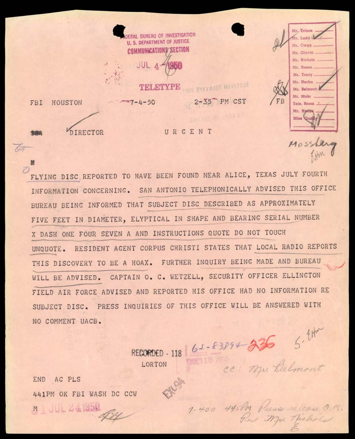 65 HS1-834228961 62-HQ-83894 Section 5 — page 176
