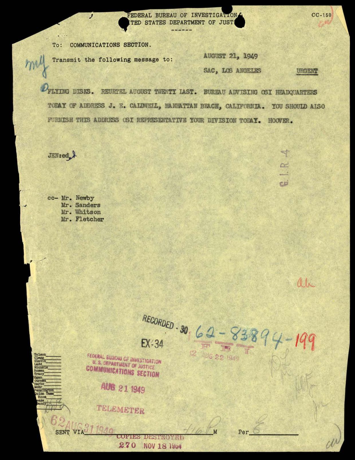 65 HS1-834228961 62-HQ-83894 Section 5 — page 34