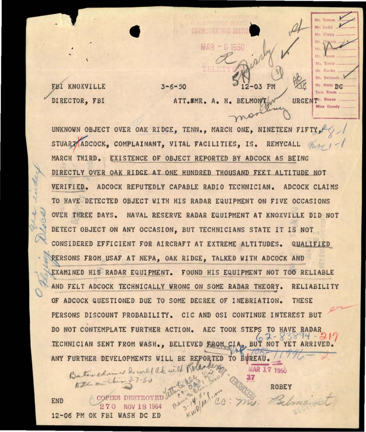 65 HS1-834228961 62-HQ-83894 Section 5 — page 84