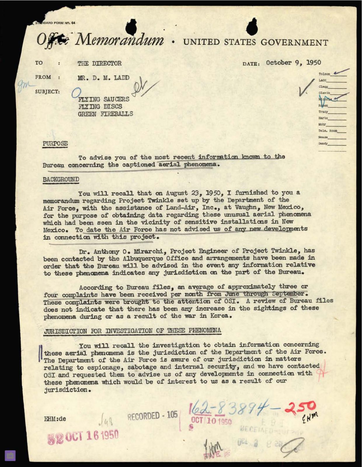 65 HS1-834228961 62-HQ-83894 Section 6 — page 13
