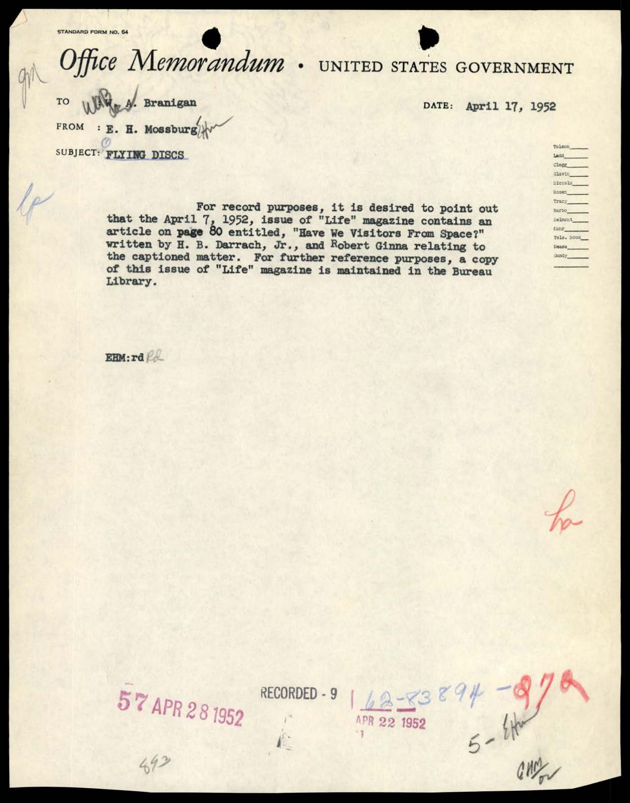 65 HS1-834228961 62-HQ-83894 Section 6 — page 133