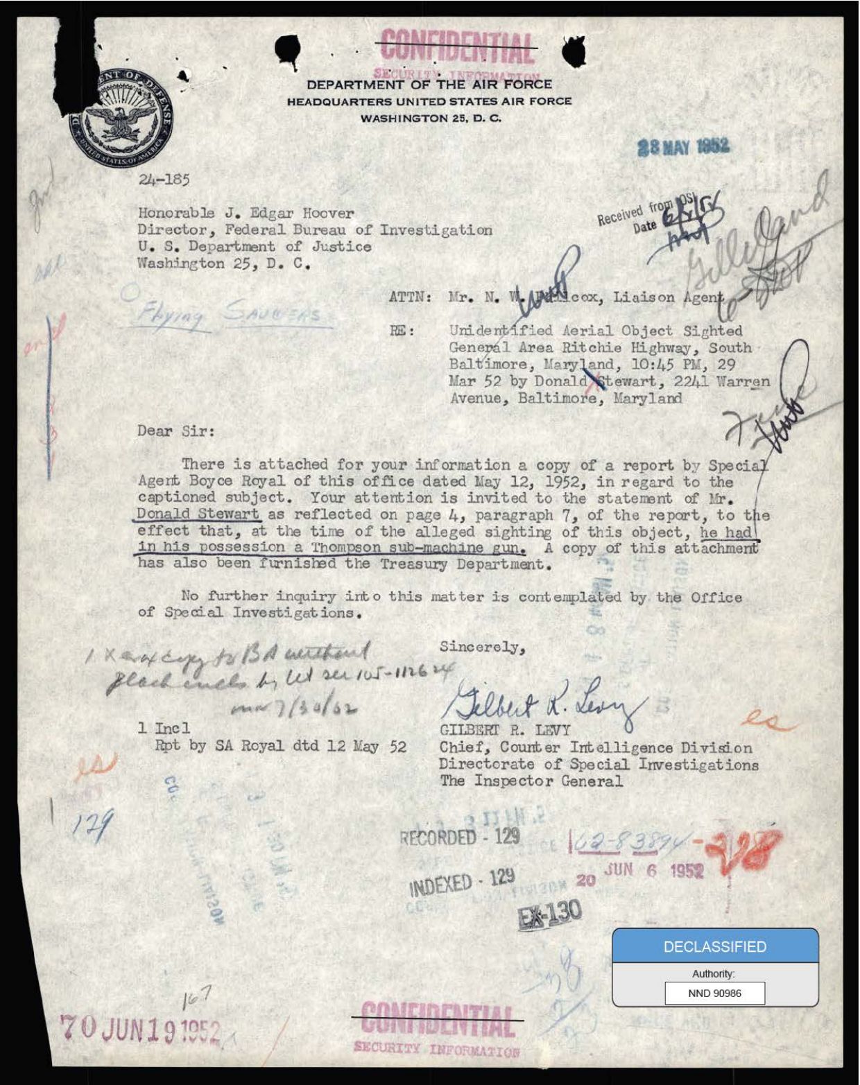 65 HS1-834228961 62-HQ-83894 Section 6 — page 152