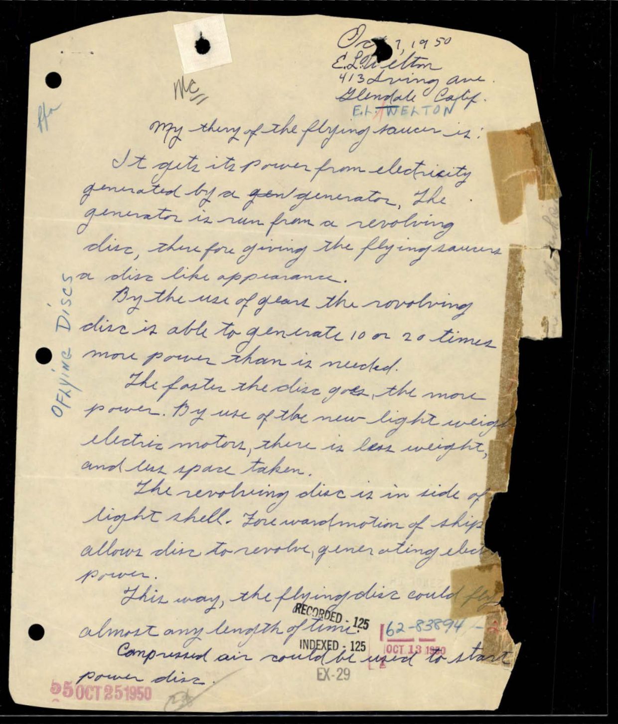 65 HS1-834228961 62-HQ-83894 Section 6 — page 20
