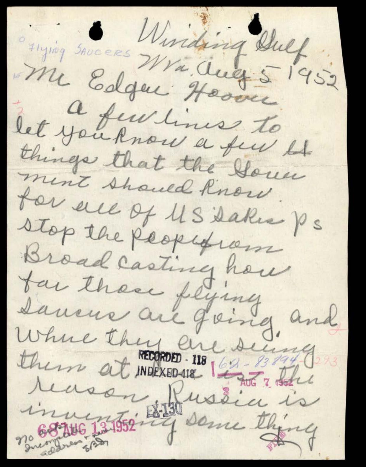 65 HS1-834228961 62-HQ-83894 Section 6 — page 237