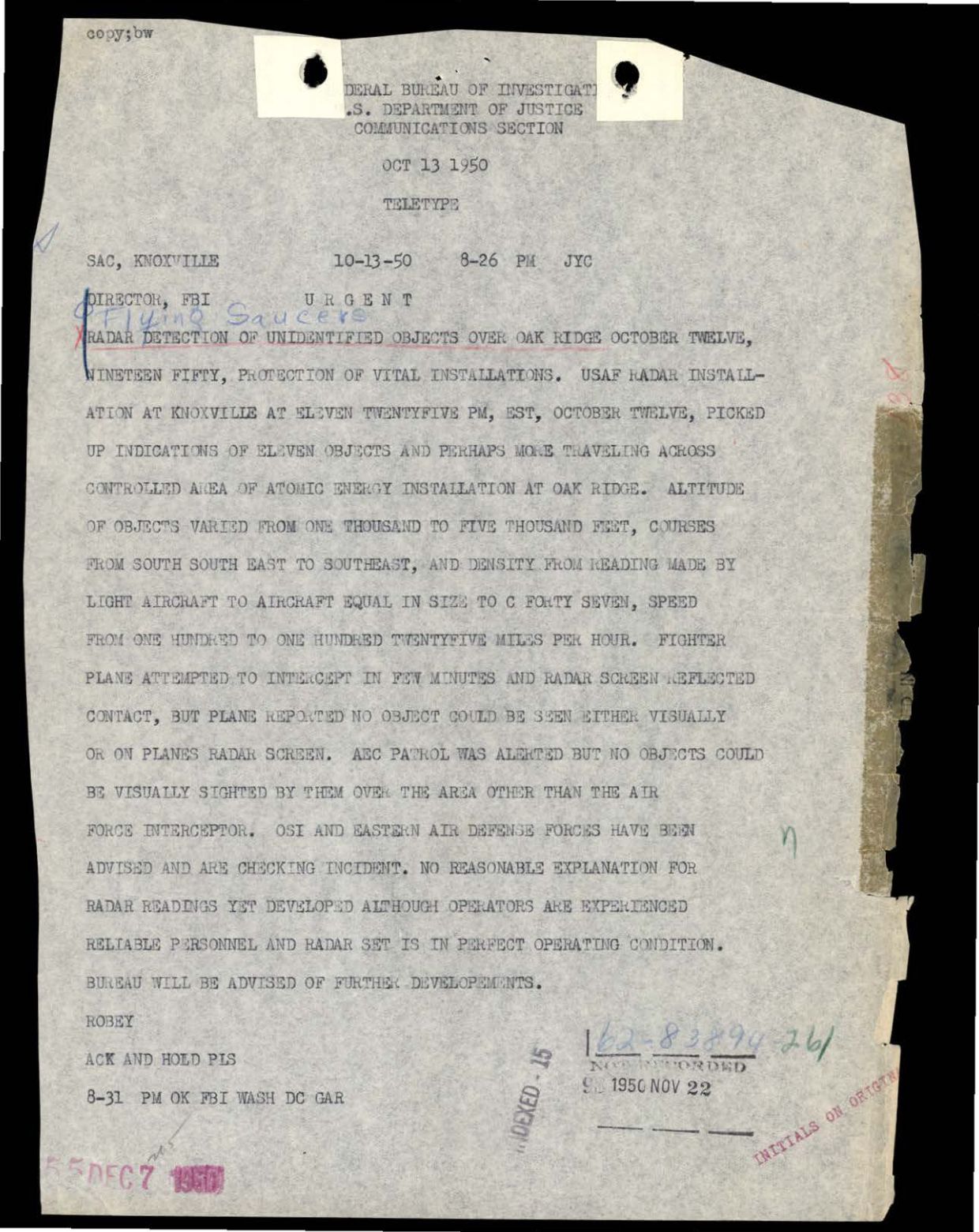 65 HS1-834228961 62-HQ-83894 Section 6 — page 92
