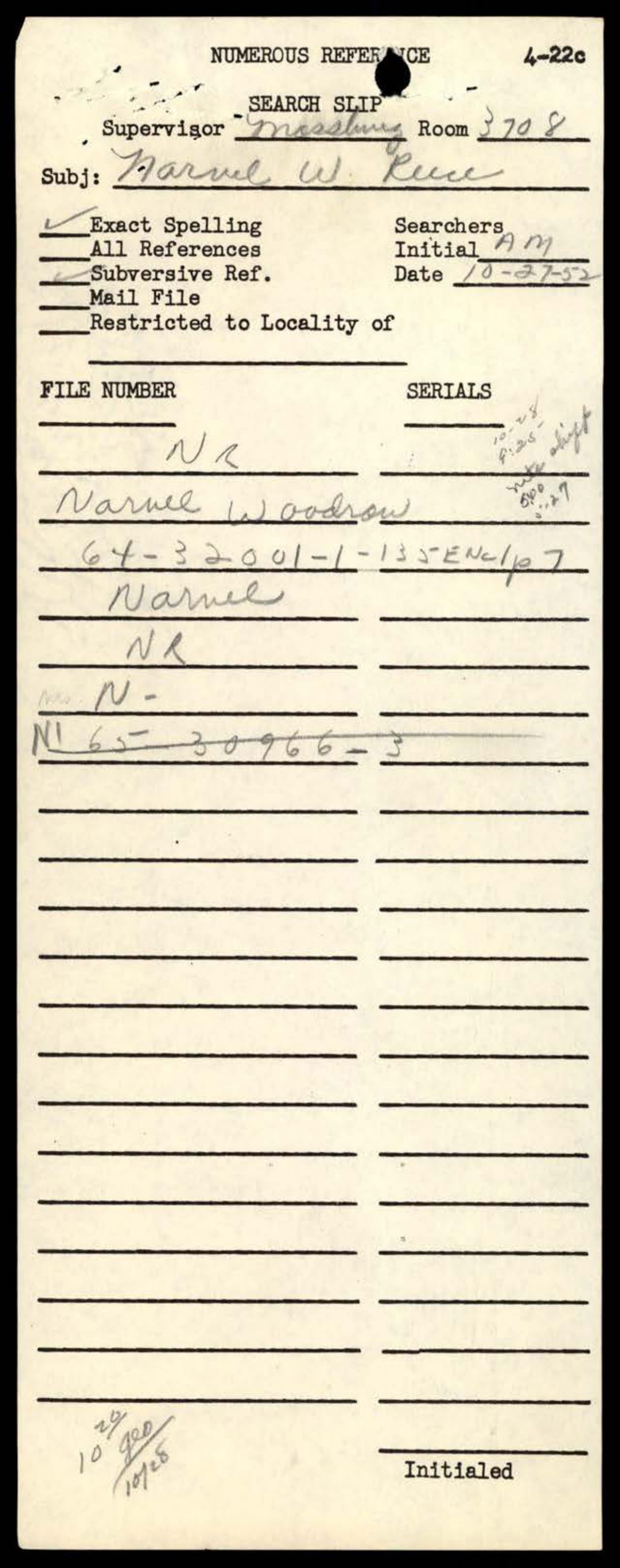 65 HS1-834228961 62-HQ-83894 Section 7 — page 99