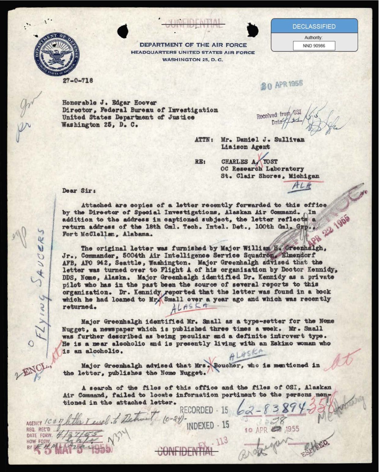 65 HS1-834228961 62-HQ-83894 Section 8 — page 100