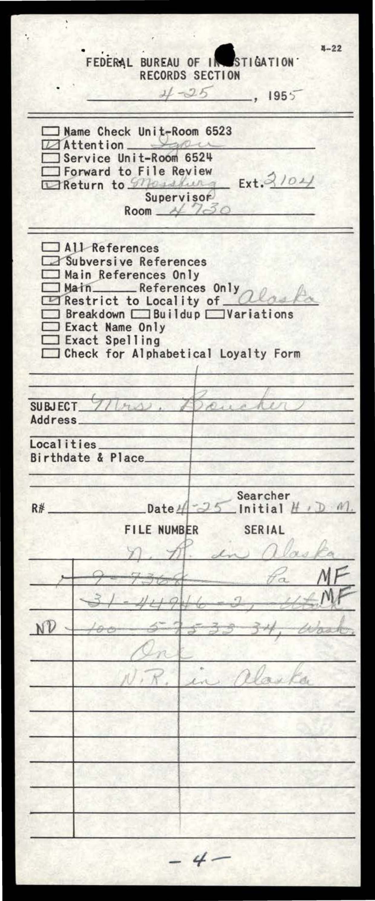 65 HS1-834228961 62-HQ-83894 Section 8 — page 107