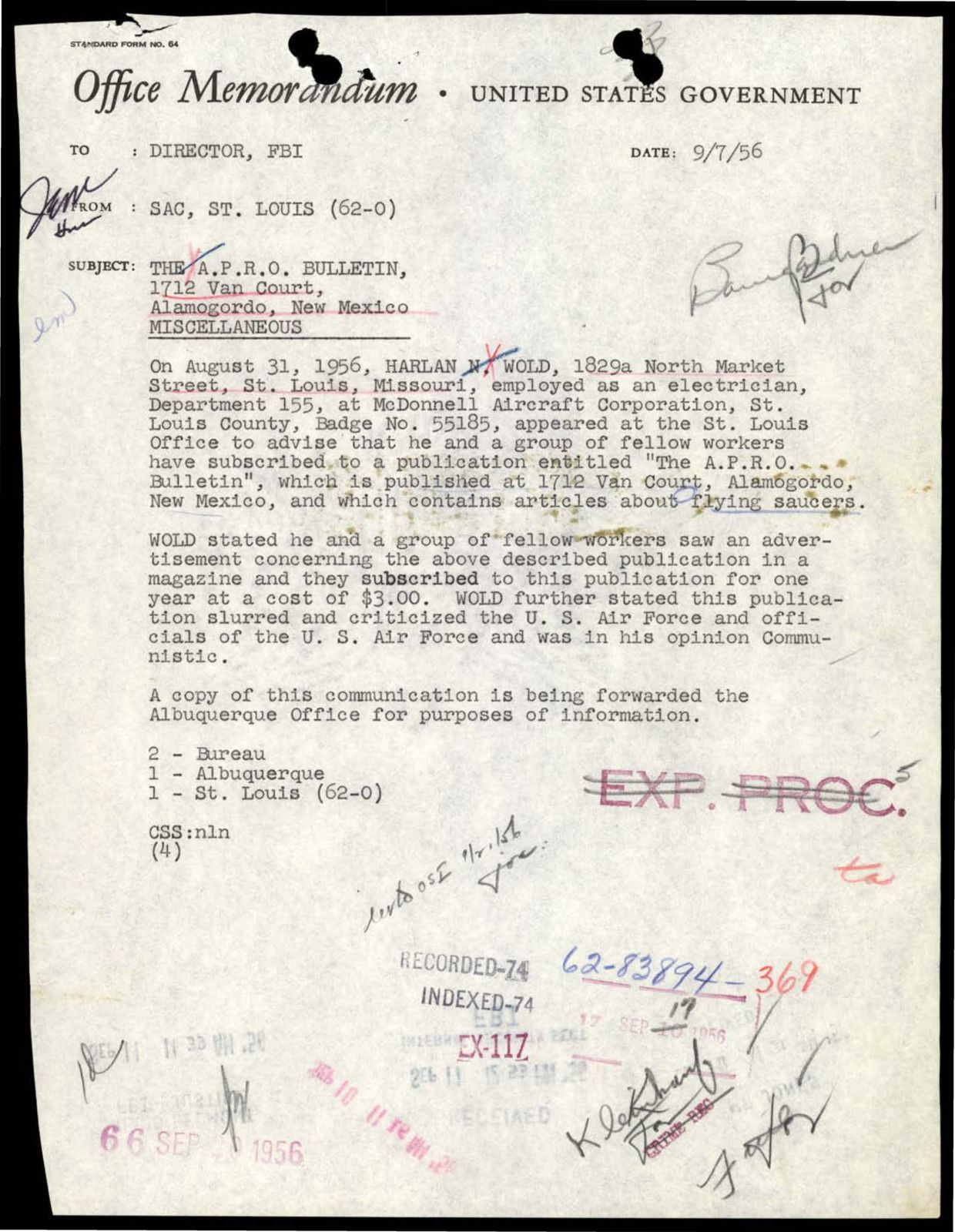 65 HS1-834228961 62-HQ-83894 Section 8 — page 147