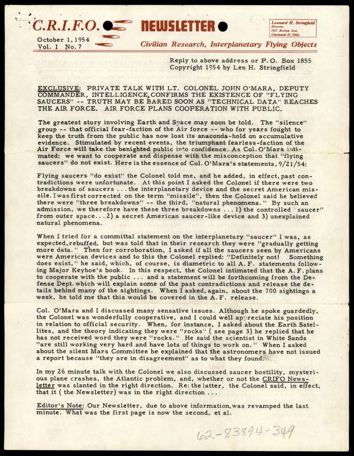 65 HS1-834228961 62-HQ-83894 Section 8 — page 40