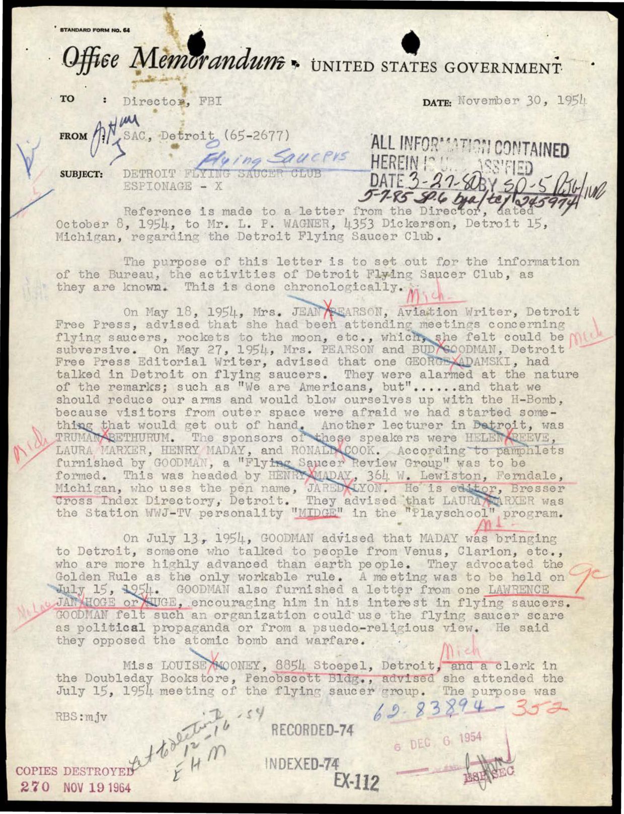 65 HS1-834228961 62-HQ-83894 Section 8 — page 67