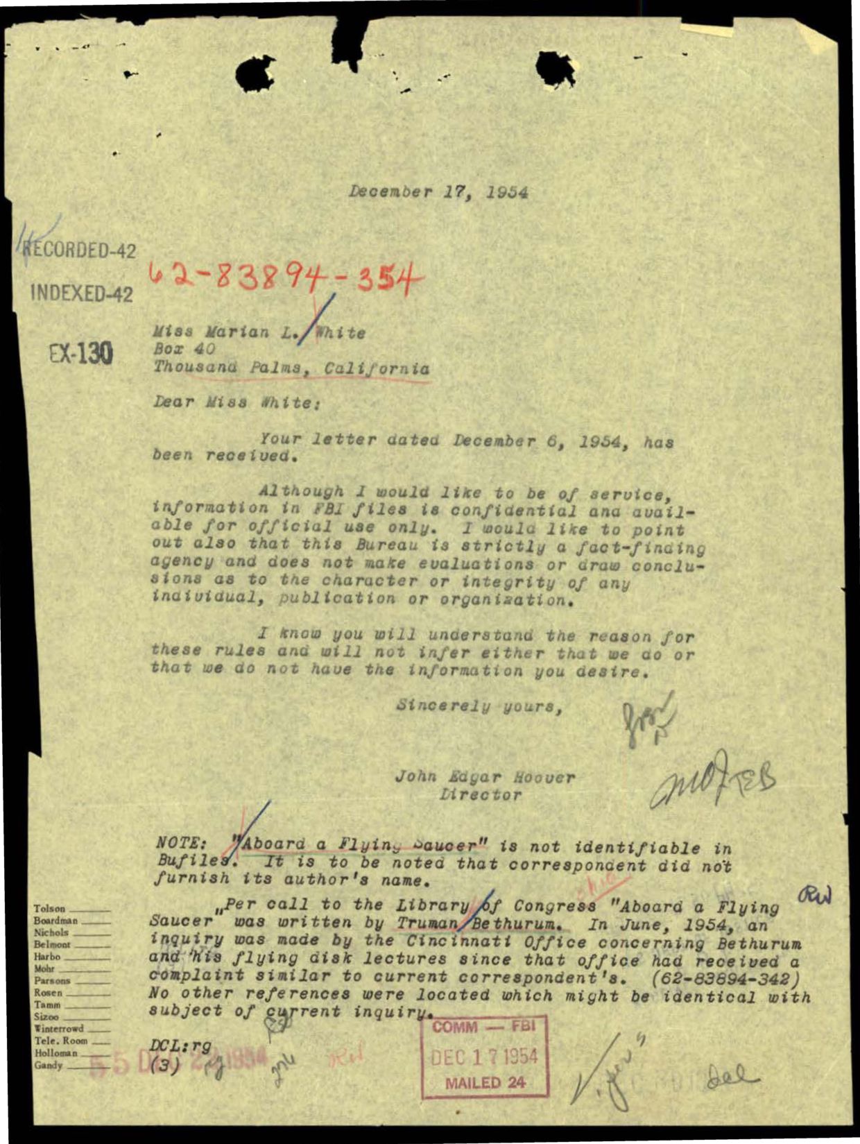 65 HS1-834228961 62-HQ-83894 Section 8 — page 84