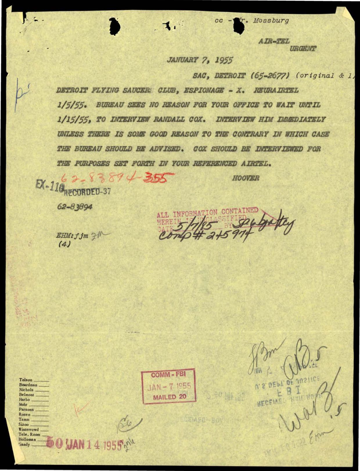 65 HS1-834228961 62-HQ-83894 Section 8 — page 90