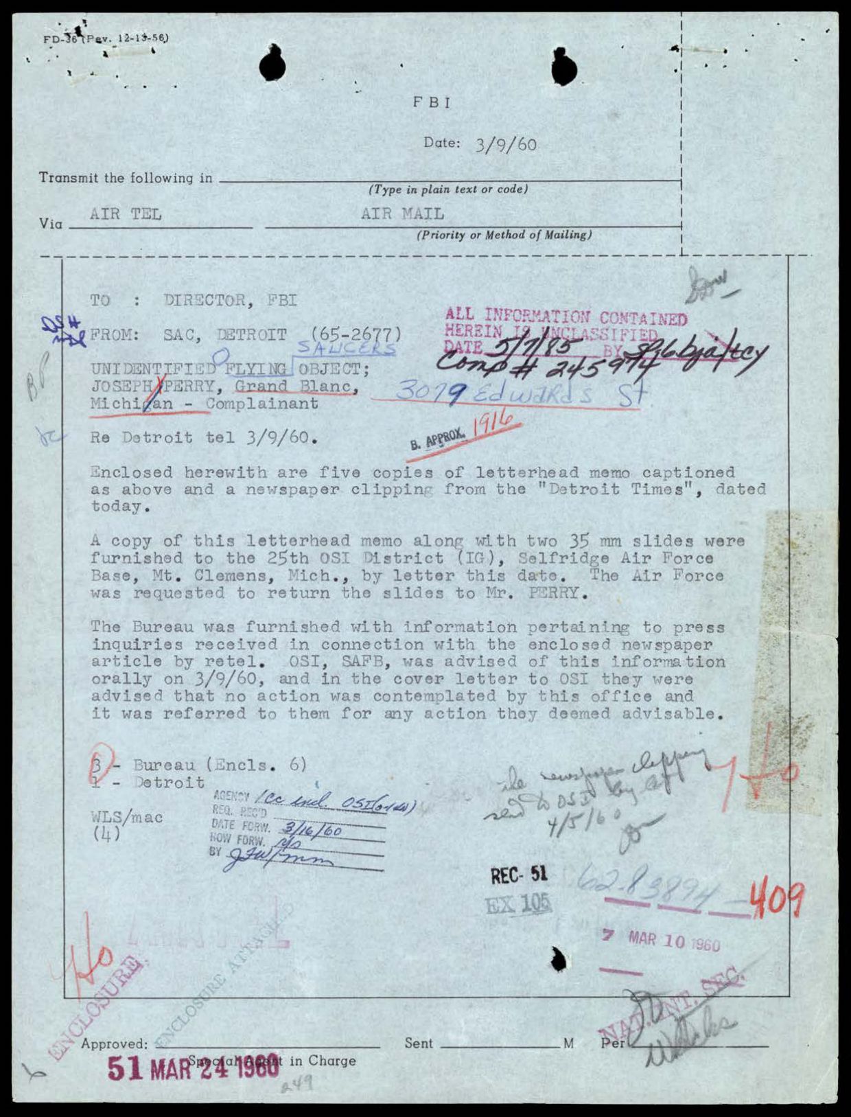 65 HS1-834228961 62-HQ-83894 Section 9 — page 105