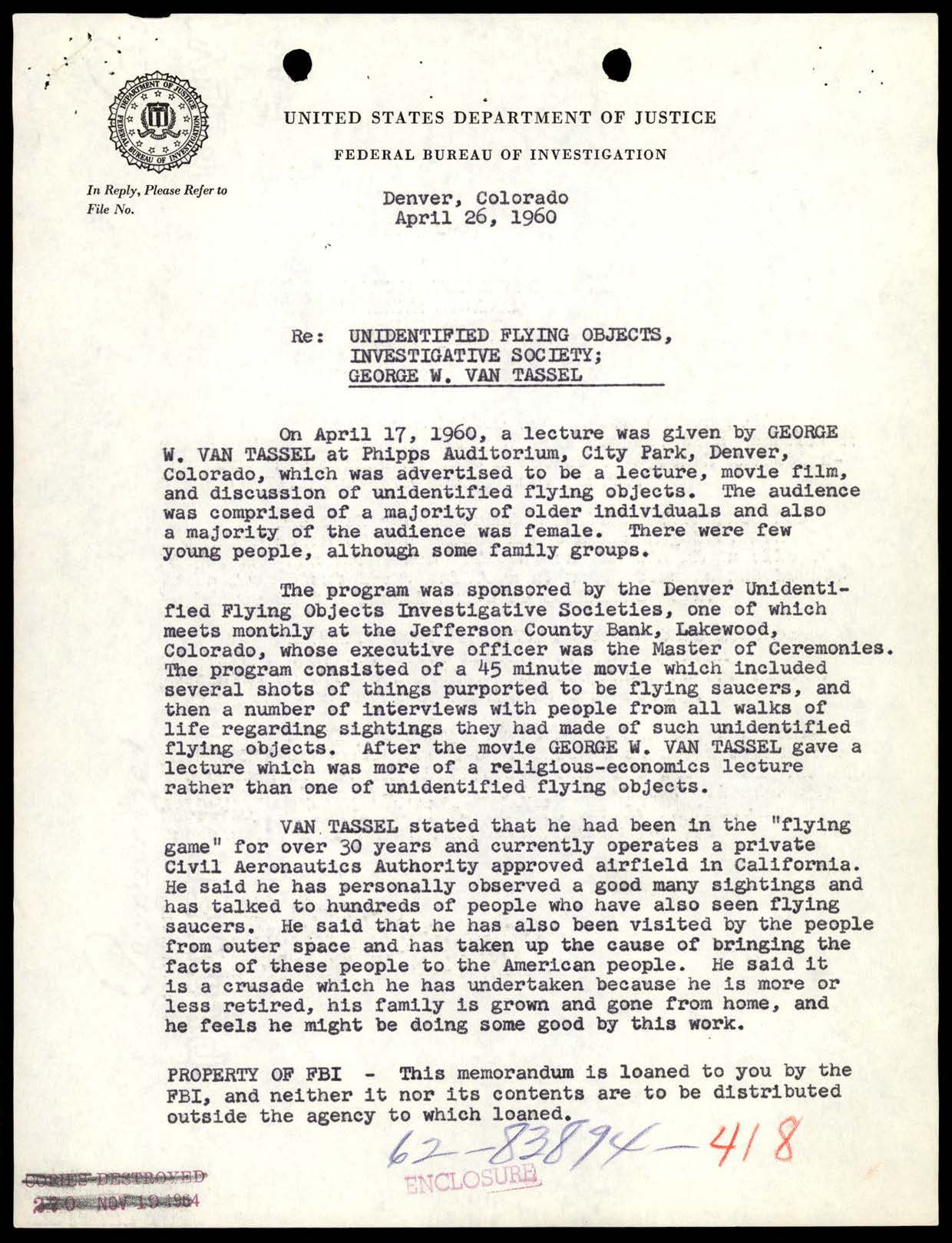 65 HS1-834228961 62-HQ-83894 Section 9 — page 148