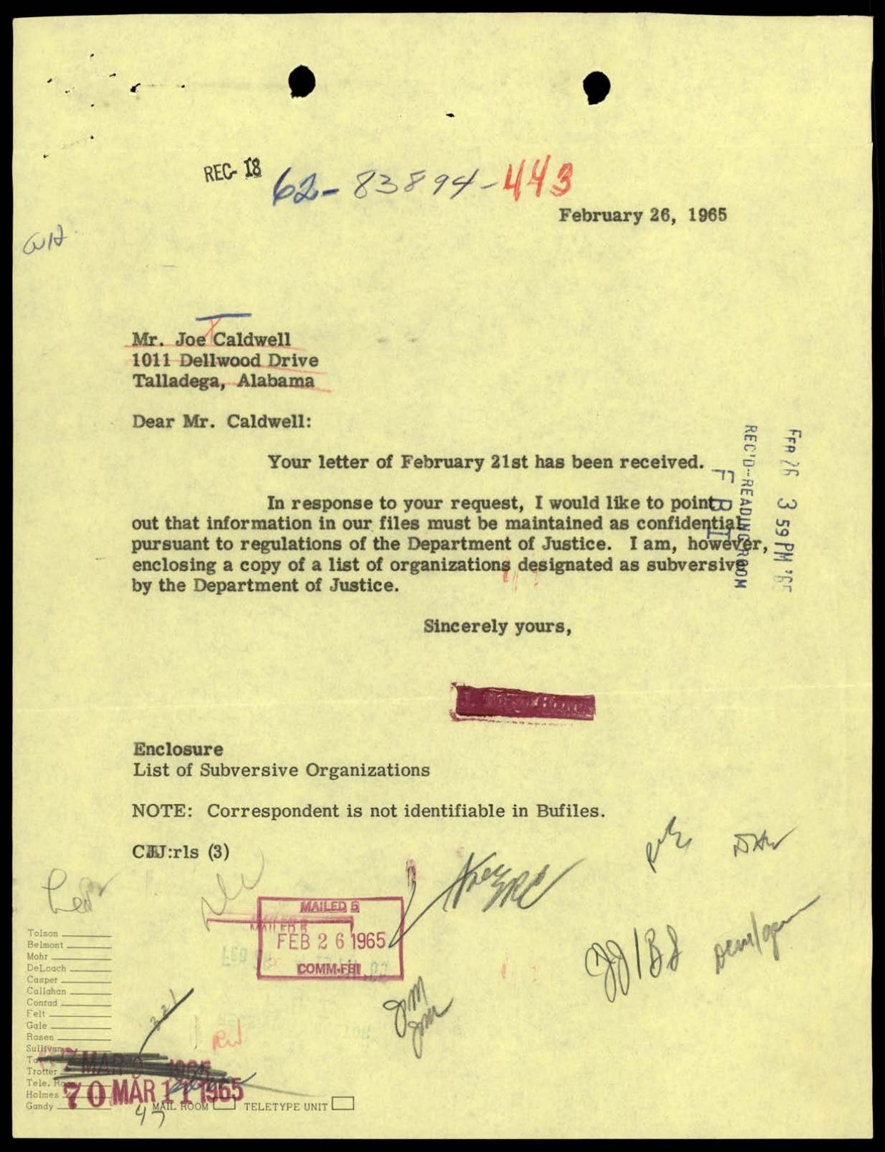 65 HS1-834228961 62-HQ-83894 Section 9 — page 265