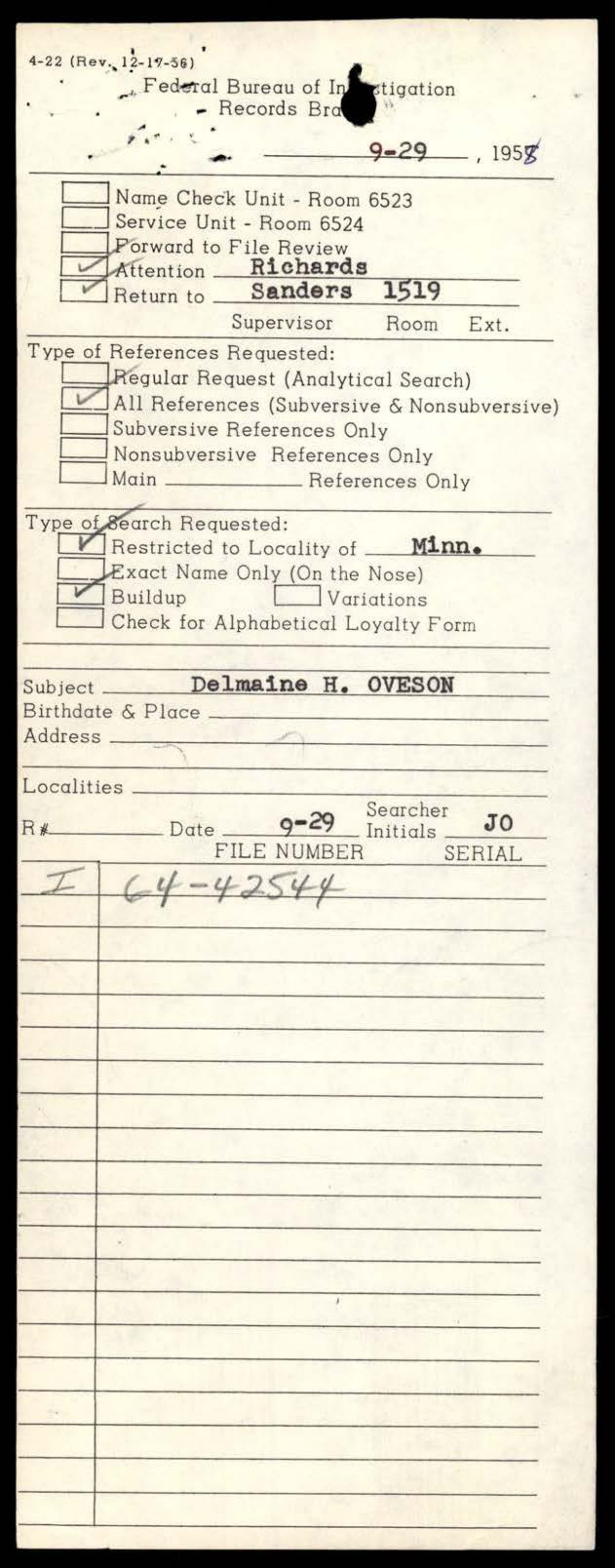 65 HS1-834228961 62-HQ-83894 Section 9 — page 51