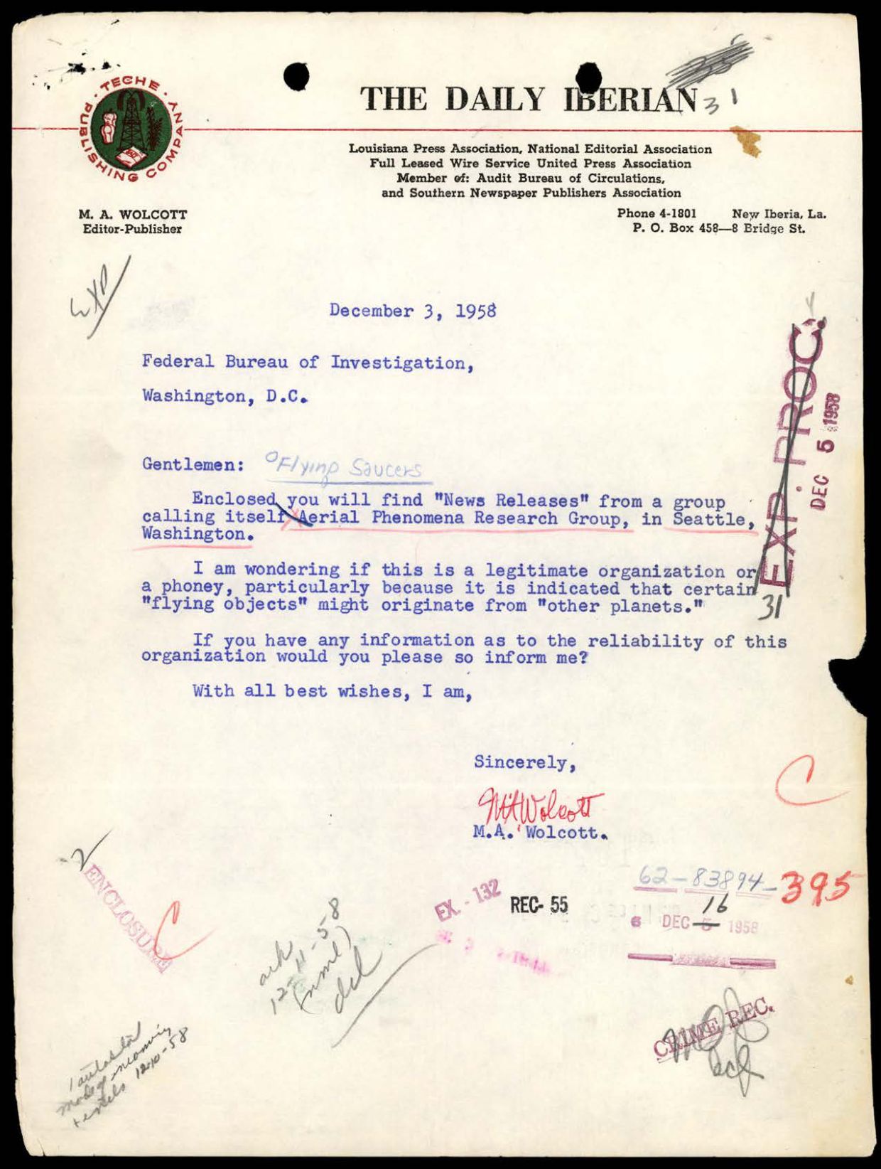 65 HS1-834228961 62-HQ-83894 Section 9 — page 60