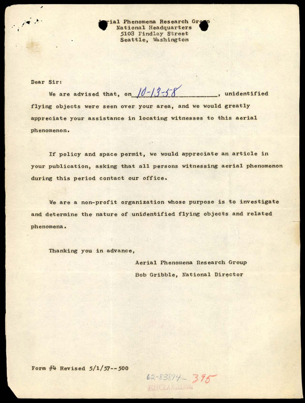 65 HS1-834228961 62-HQ-83894 Section 9 — page 62