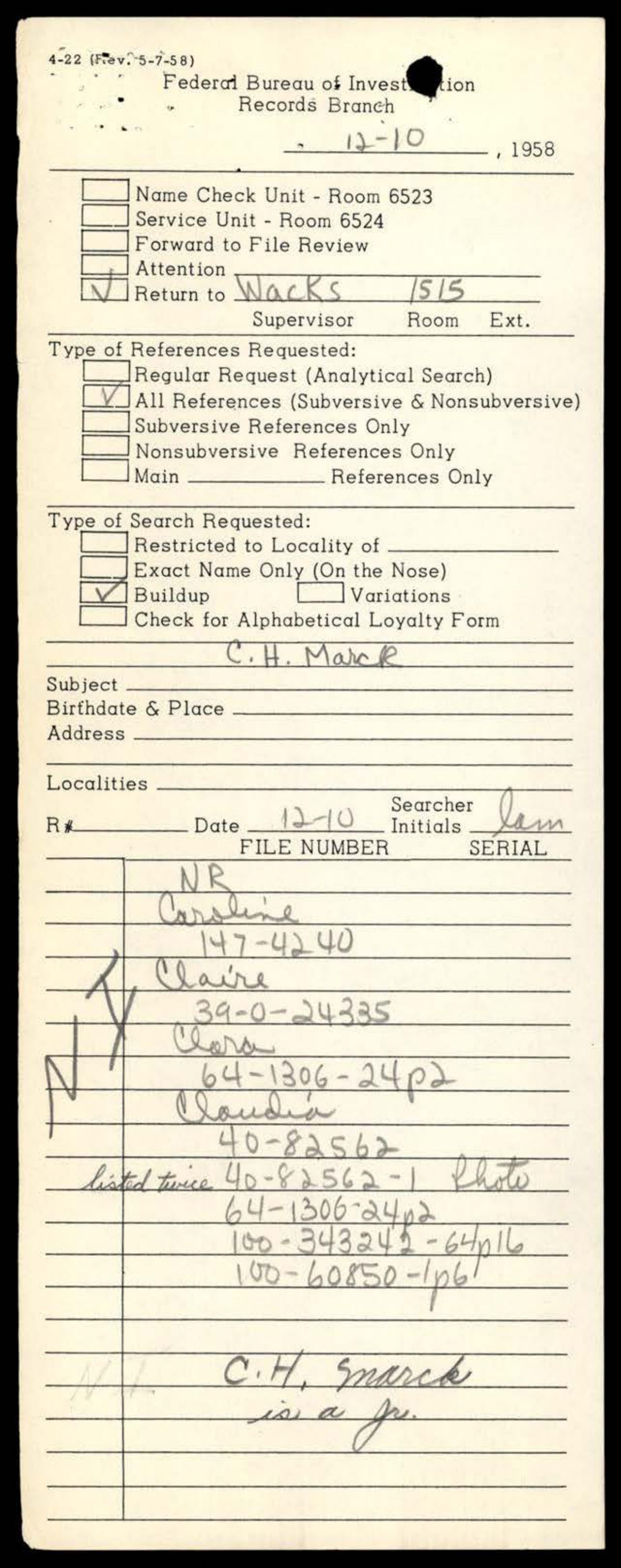 65 HS1-834228961 62-HQ-83894 Section 9 — page 66