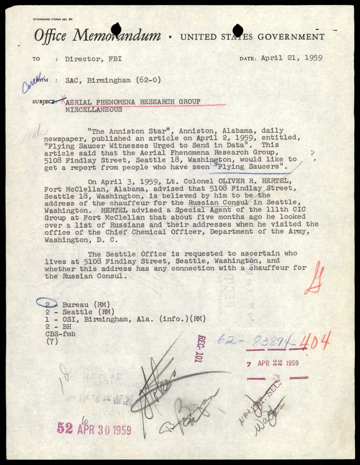 65 HS1-834228961 62-HQ-83894 Section 9 — page 93