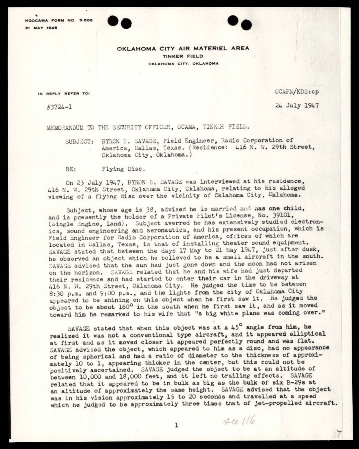 65 HS1-834228961 62-HQ-83894 Serial 130 — page 81