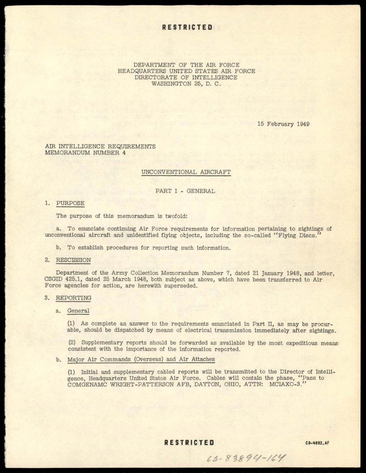 65 HS1-834228961 62-HQ-83894 Serial 164 — page 106