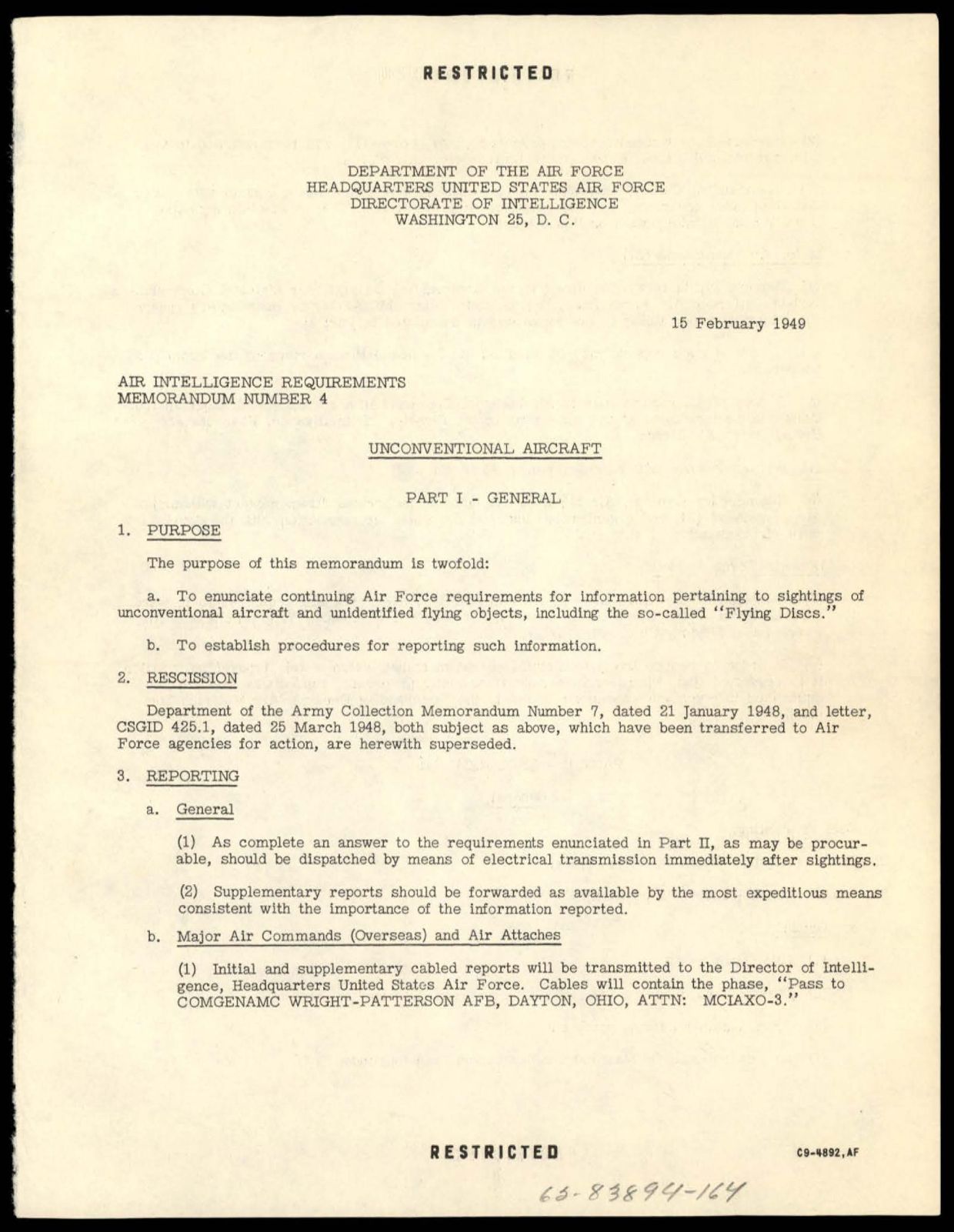 65 HS1-834228961 62-HQ-83894 Serial 164 — page 74