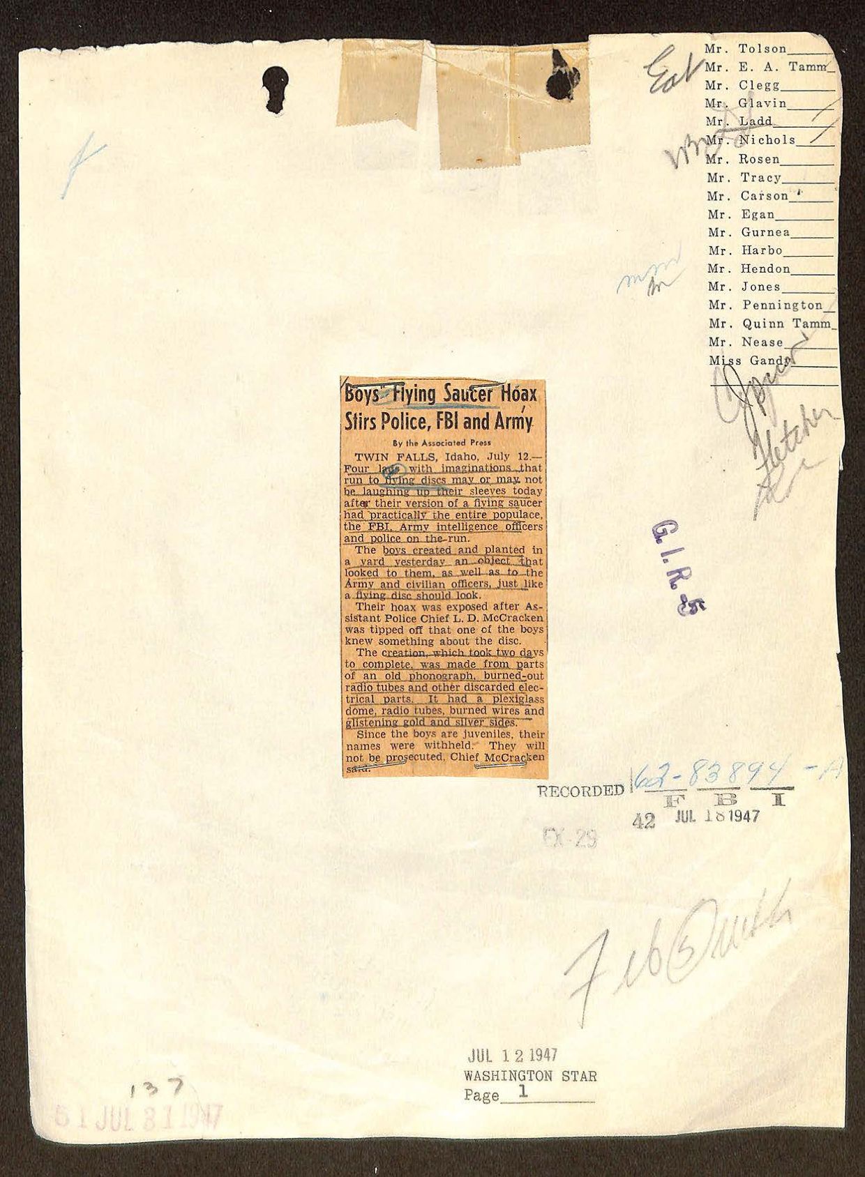 65 HS1-834228961 62-HQ-83894 SUB A — page 109