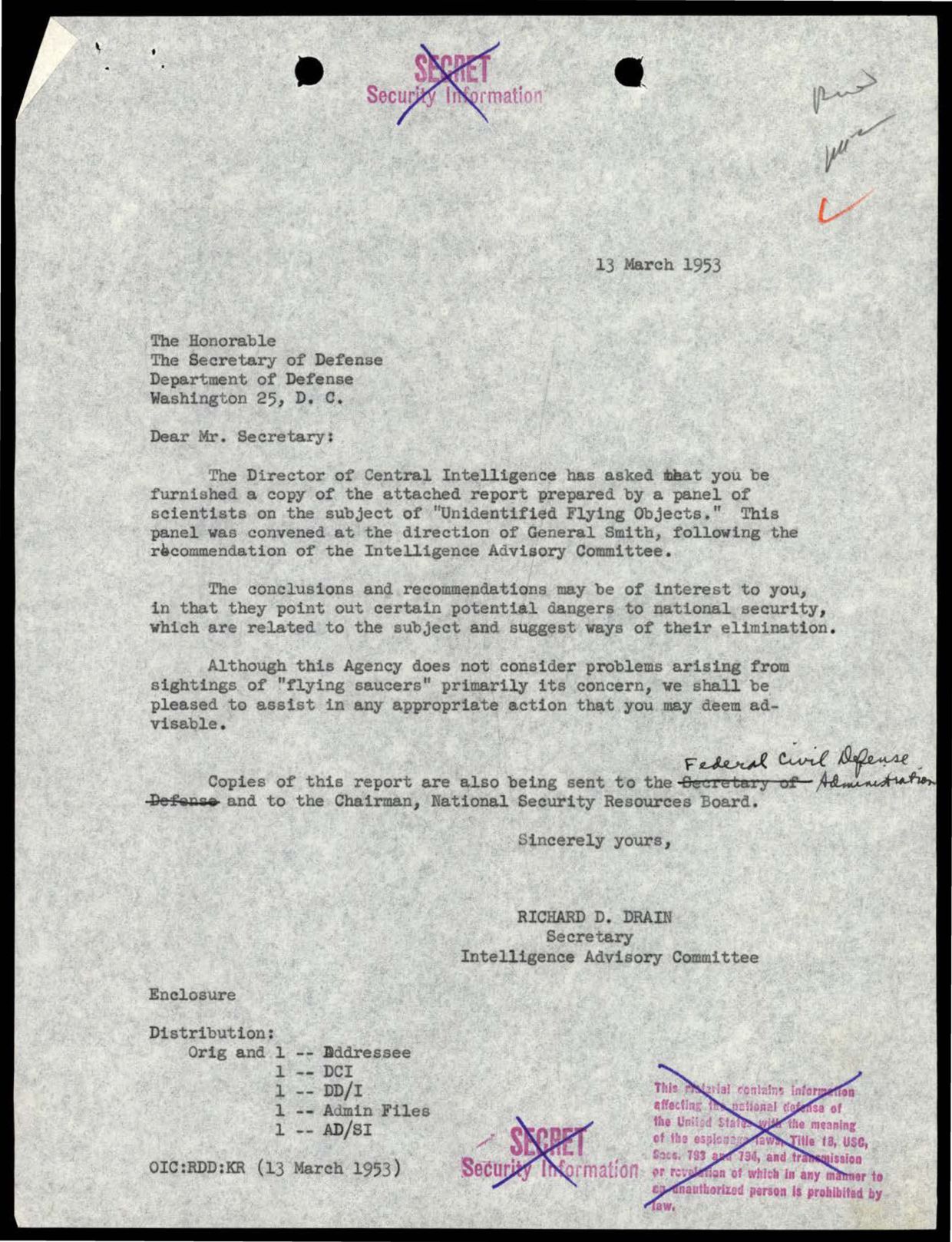 CIA-UAP-002 Scientific-Advisory-Panel-on-Unidentified-Flying-Objects Report 1952-1953 — page 4